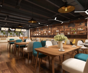 Industrial Style Restaurant-ID:973566064