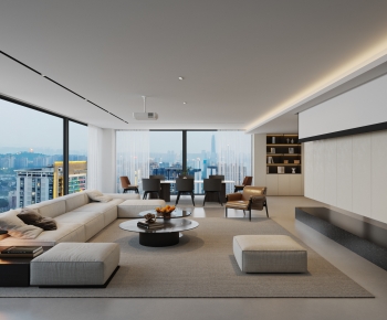 Modern A Living Room-ID:362843046