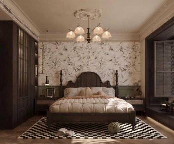 French Style Bedroom-ID:268640587