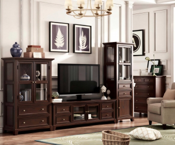 American Style TV Cabinet-ID:601588015