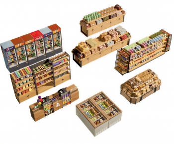 Modern Supermarket Shelf-ID:587347982