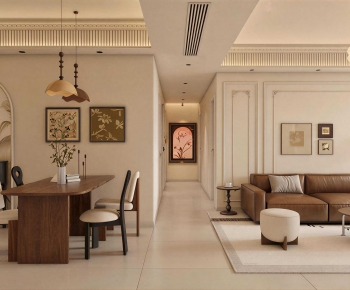 French Style A Living Room-ID:877913008