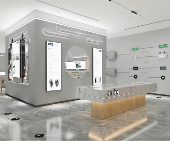 Modern Exhibition Hall-ID:875922926