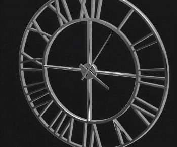 Industrial Style Wall Clock-ID:119935995
