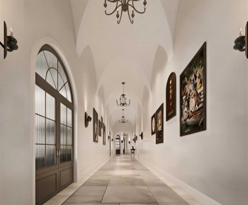 French Style Hallway-ID:734172117