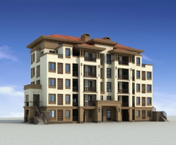 European Style Residential Building-ID:566869974