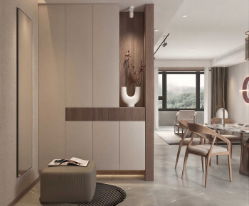 Japanese Style Hallway-ID:854964977