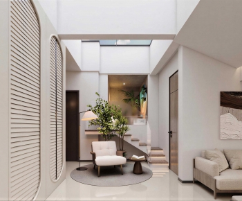 Modern Hallway-ID:729612111