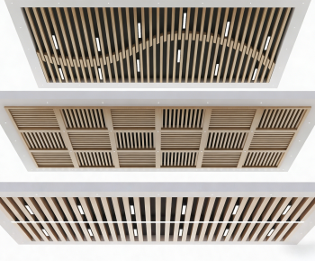 Modern Suspended Ceiling-ID:556417948
