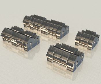 New Chinese Style Appearance Of Commercial Building-ID:861664066