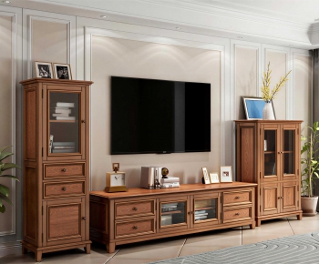 American Style TV Cabinet-ID:696641923