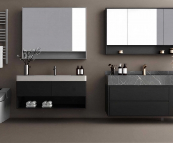Modern Bathroom Cabinet-ID:180768016
