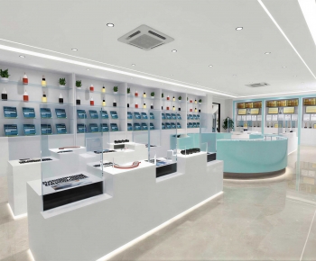 Modern Office Products Exhibition Hall-ID:395203115