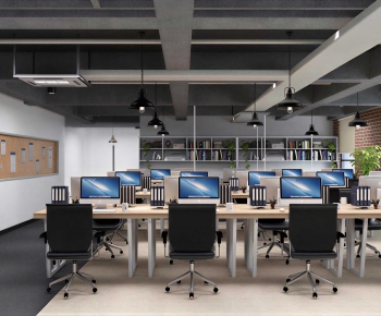 Industrial Style Staff Area-ID:898024084