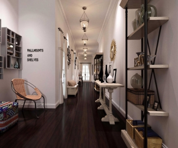 American Style Hallway-ID:817559963