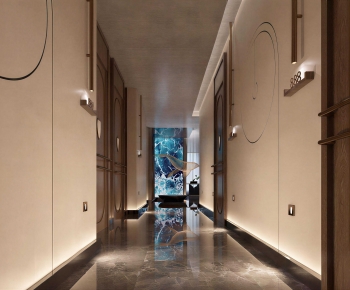 New Chinese Style Corridor-ID:927320009