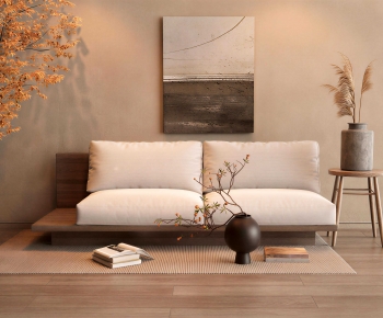 Wabi-sabi Style A Sofa For Two-ID:571806913