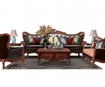 European Style Sofa Combination-ID:326128965