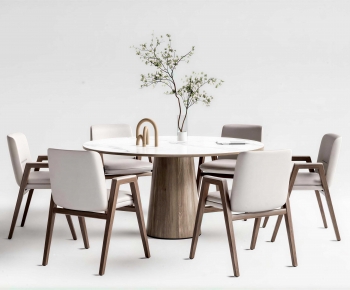 Modern Dining Table And Chairs-ID:495800022