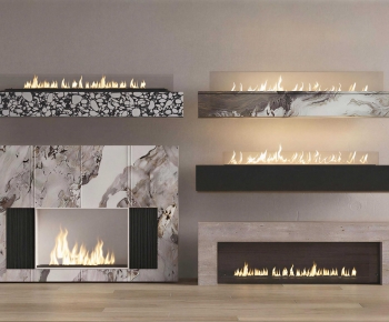Modern Fireplace-ID:968411097
