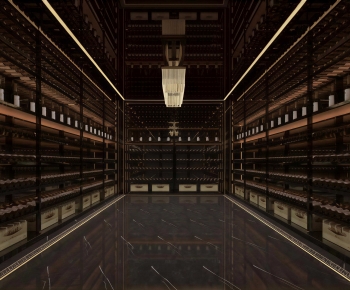 Modern Wine Cellar/Wine Tasting Room-ID:103583106