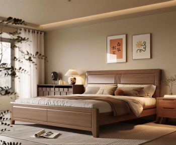 New Chinese Style Bedroom-ID:285717016