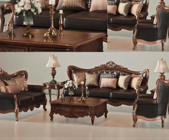 American Style Sofa Combination-ID:723843101