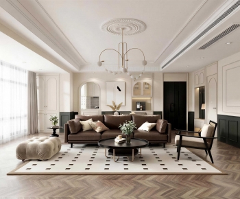 French Style A Living Room-ID:814949997