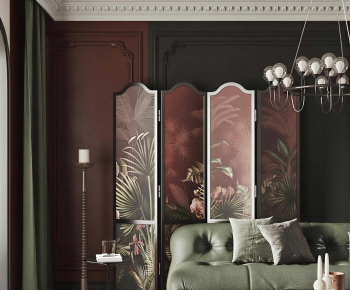 French Style A Living Room-ID:134006988