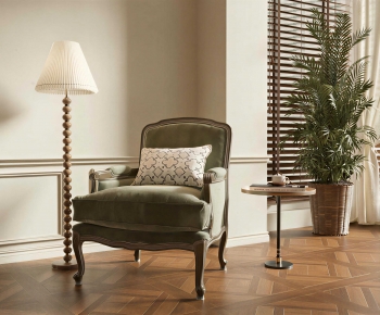 European Style Single Sofa-ID:903800012
