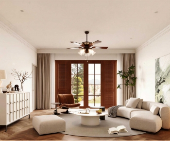 Modern A Living Room-ID:408204084