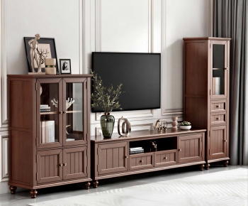 American Style TV Cabinet-ID:952328926