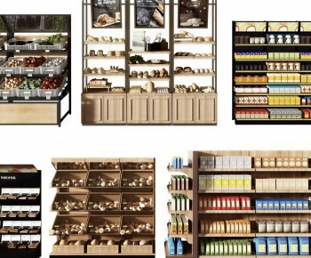 Modern Supermarket Shelf-ID:449311979
