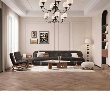 French Style A Living Room-ID:770828012