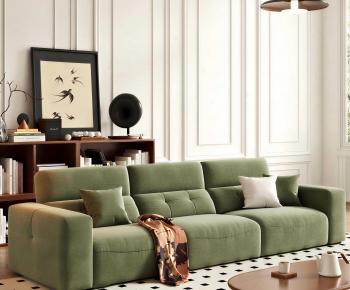 Modern Three-seat Sofa-ID:373893027