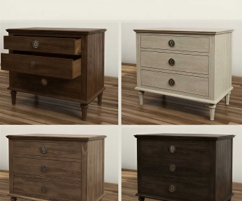 American Style Bedside Cupboard-ID:297569995