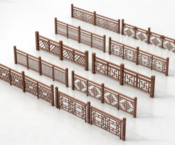 New Chinese Style Guardrail-ID:215794093