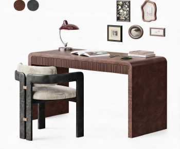 Modern Computer Desk And Chair-ID:742203004