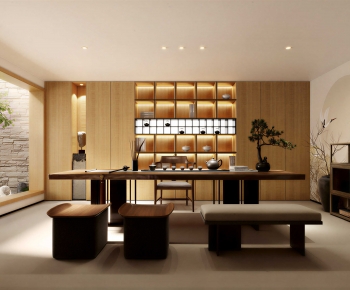 New Chinese Style Tea House-ID:568074942