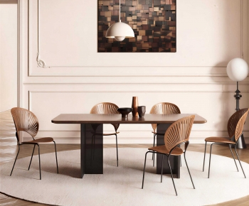 Modern Dining Table And Chairs-ID:971328024