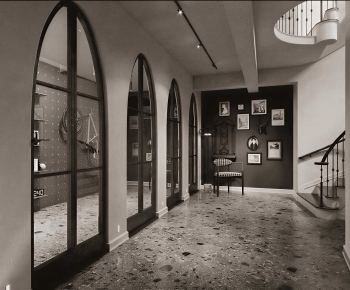 American Style Hallway-ID:470690779