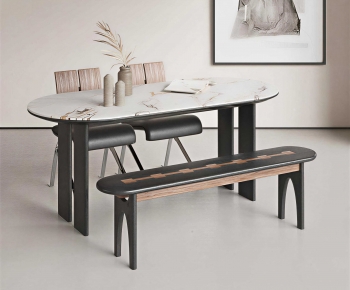Modern Dining Table And Chairs-ID:400702952