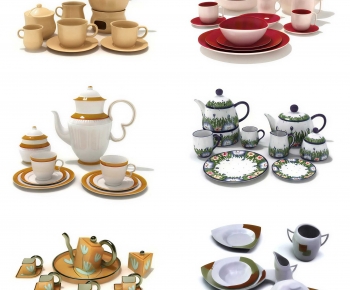 French Style Tea Set-ID:543678051