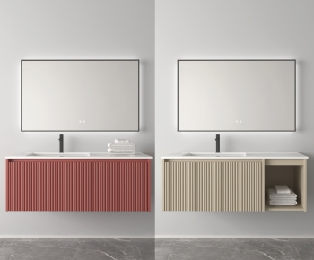 Modern Bathroom Cabinet-ID:177222011