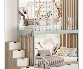 Modern Bunk Bed-ID:192491054