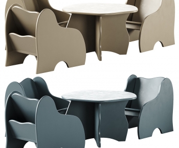 Modern Dining Table And Chairs-ID:827102905