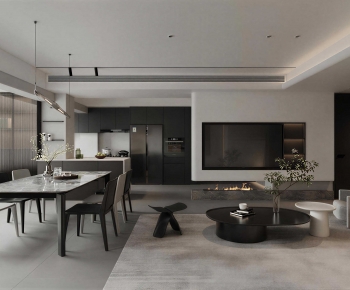 Modern A Living Room-ID:336721907