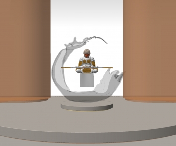 New Chinese Style Sculpture-ID:102314957