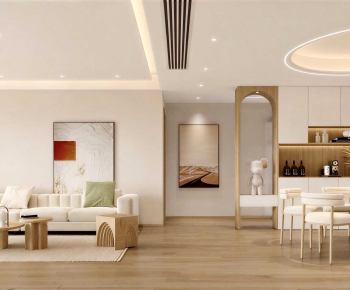 Modern A Living Room-ID:307584057