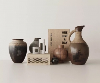 Wabi-sabi Style Clay Pot-ID:472614052